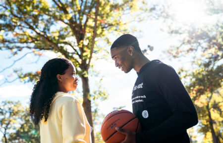 Quvenzhané Wallis and Isaiah Hill in 'Swagger' Season 2