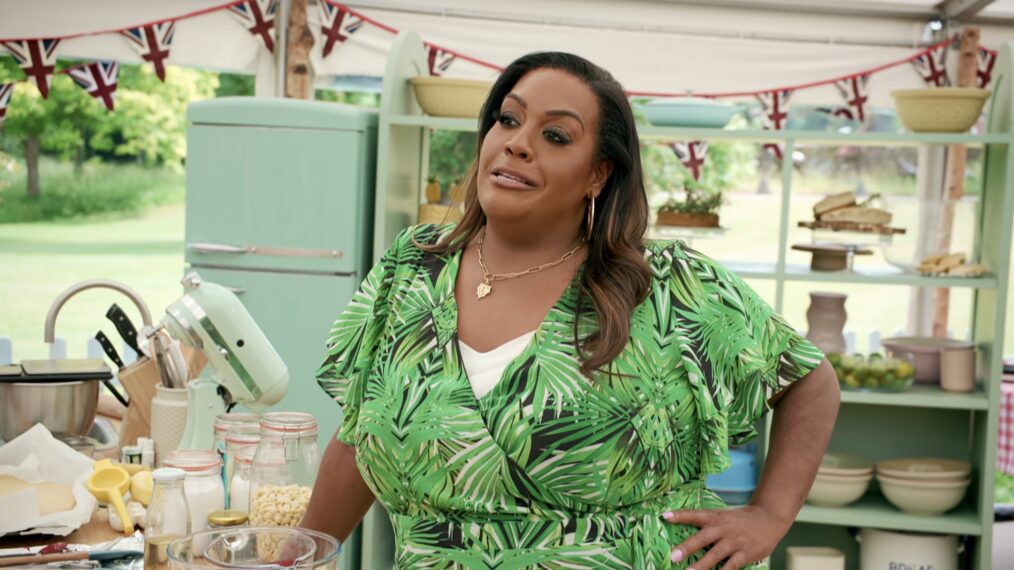 Alison Hammond in 'The Great British Baking Show