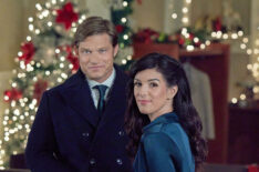 Chris Carmack and Shenae Grimes-Beech in 'Time for Her To Come Home For Christmas'