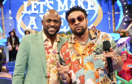 Wayne Brady and Shaggy in the 'Getaways Prime Time Special' of Let's Make a Deal