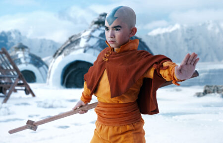Gordon Cormier as Aang in Netflix's 'Avatar: The Last Airbender'