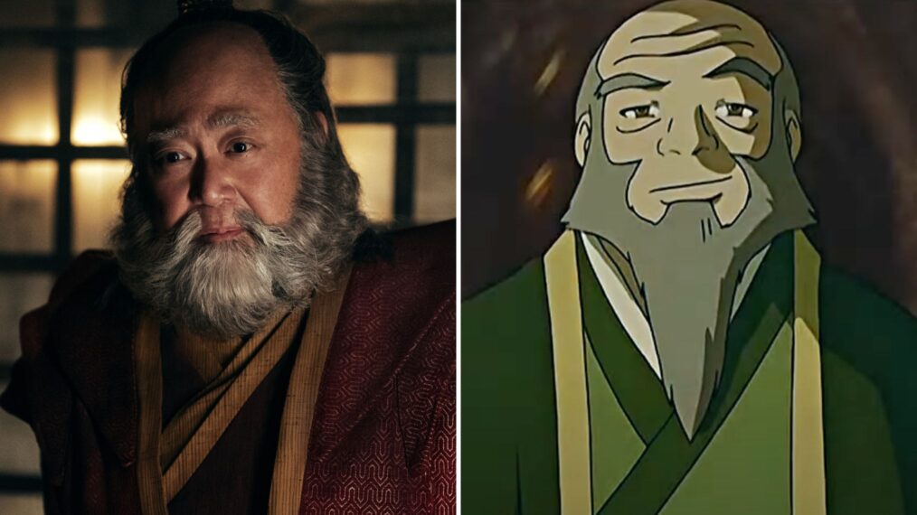 Paul Sun-Hyung Lee as Iroh in Netflix's 'Avatar: The Last Airbender,' Iroh in Nickelodeon's 'Avatar: The Last Airbender'