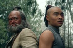 Paul Sun-Hyung Lee as Iroh, Dallas Liu as Prince Zuko in Netflix's 'Avatar: The Last Airbender'