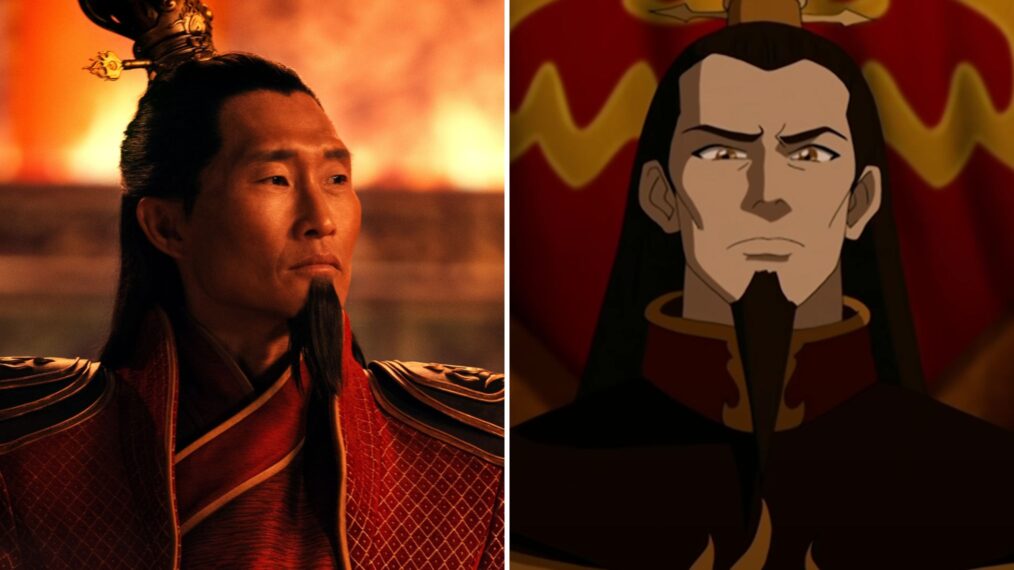 Daniel Dae Kim as Ozai in Netflix's 'Avatar: The Last Airbender,' Ozai in Nickelodeon's 'Avatar: The Last Airbender'