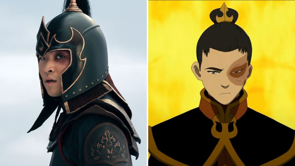 Dallas Liu as Zuko in Netflix's 'Avatar: The Last Airbender,' Zuko in Nickelodeon's 'Avatar: The Last Airbender'