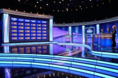 Ken Jennings, Macaulay Culkin, Rachel Dratch, and Becky Lynch for 'Celebrity Jeopardy!'