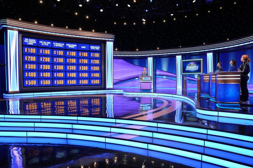 Ken Jennings, Macaulay Culkin, Rachel Dratch, and Becky Lynch for 'Celebrity Jeopardy!'