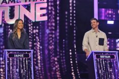 Jamie Chung and Bryan Greenberg in 'Celebrity Name That Tune'