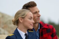 Rachel Skarsten and Andrew Walker in Hallmark Channel's 'Christmas Island'