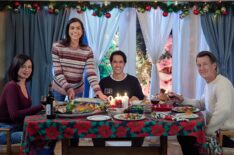 Catherine Bell, Eva Tavares, Simon Farrell, and James Denton — 'Christmas on Cherry Lane'