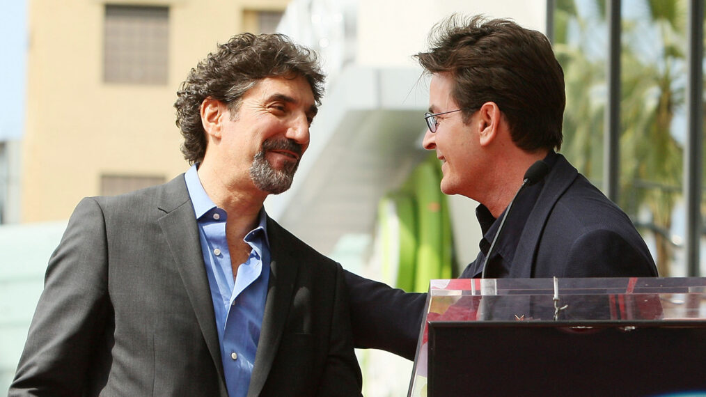 Chuck Lorre, Charlie Sheen