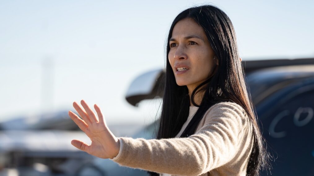 Elodie Yung in 'The Cleaning Lady'