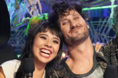 Xóchitl Gómez and Val Chmerkovskiy in 'Monster Night' on 'Dancing with the Stars' Season 32