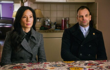 Lucy Liu and Jonny Lee Miller for 'Elementary'