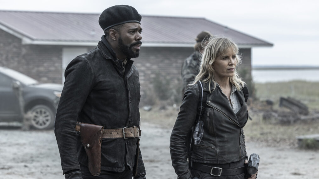 Colman Domingo como Victor Strand, Kim Dickens como Madison Clark