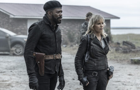 Colman Domingo as Victor Strand, Kim Dickens as Madison Clark