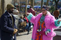 Paapa Essiedu and Melissa McCarthy in 'Genie'