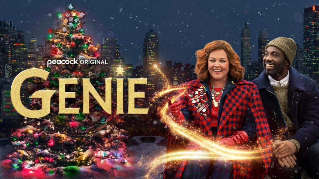 Melissa McCarthy and Paapa Essiedu in 'Genie' poster