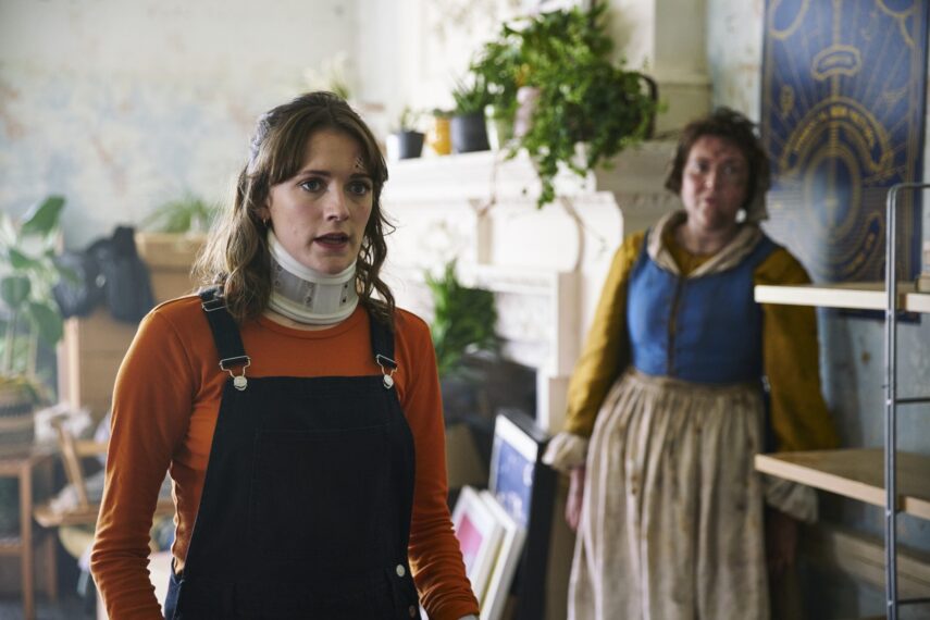 Charlotte Ritchie and Katy Wix in 'Ghosts UK'