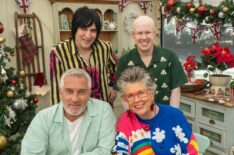 Paul Hollywood, Noel Fielding, Prue Leith, and Matt Lucas for 'The Great British Baking Show Holidays'