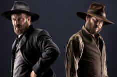 Kevin Costner and Bill Paxton in History Channel's 'Hatfields and McCoys'