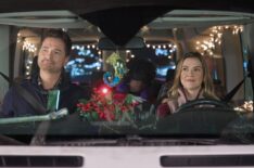 Warren Christie and Sara Canning in 'Holiday Road'