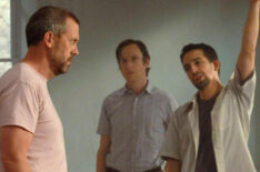 Hugh Laurie as Gregory House and Lin-Manuel Miranda as Juan 'Alvie' Alvarez in 'House'