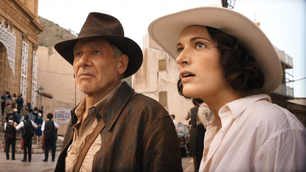 Harrison Ford and Phoebe Waller-Bridge in 'Indiana Jones and the Dial of Destiny'