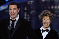 John and Ellen Travolta at awards show