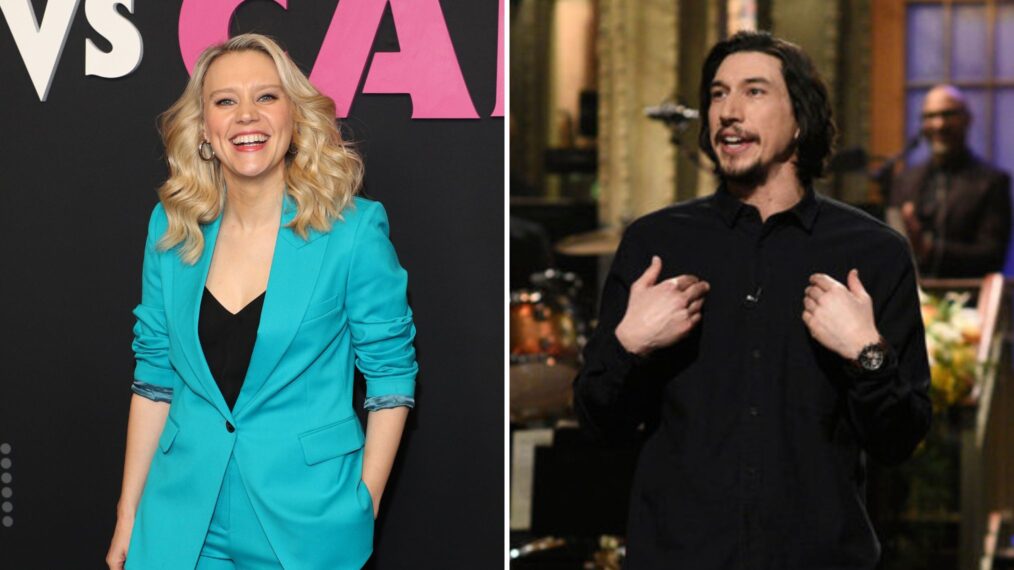 Kate McKinnon and Adam Driver