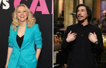 Kate McKinnon and Adam Driver