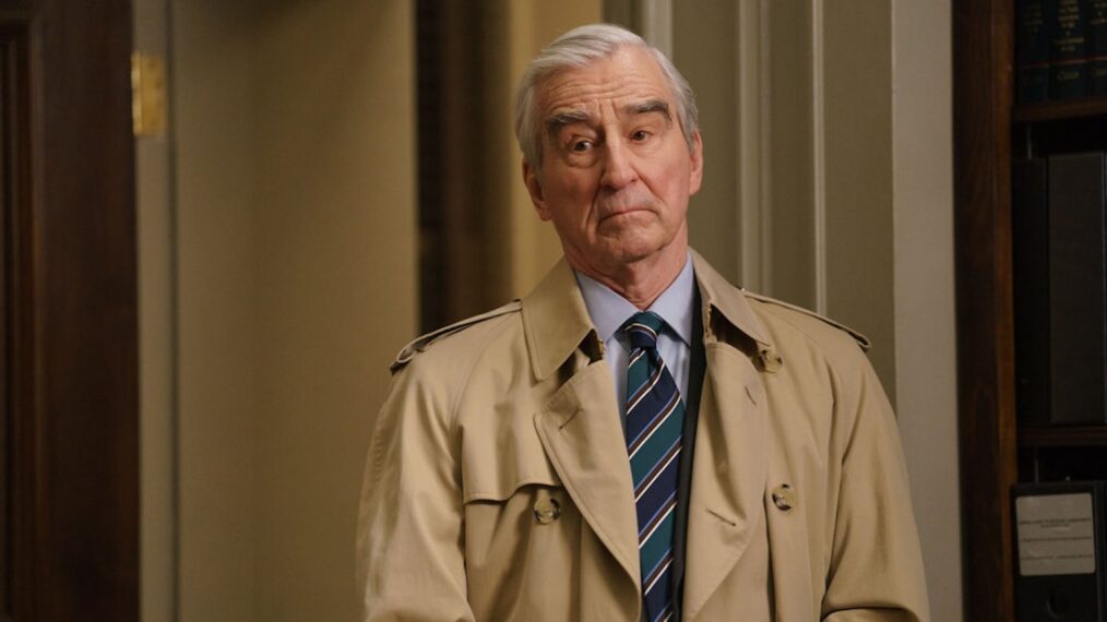 Sam Waterston as D.A. Jack McCoy in 'Law & Order' - Season 22