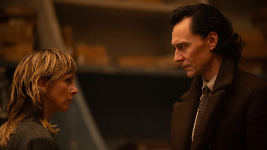 Sophia Di Martino and Tom Hiddleston in 'Loki' Season 2