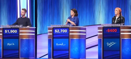 Macaulay Culkin, Rachel Dratch, and Becky Lynch on Celebrity Jeopardy!