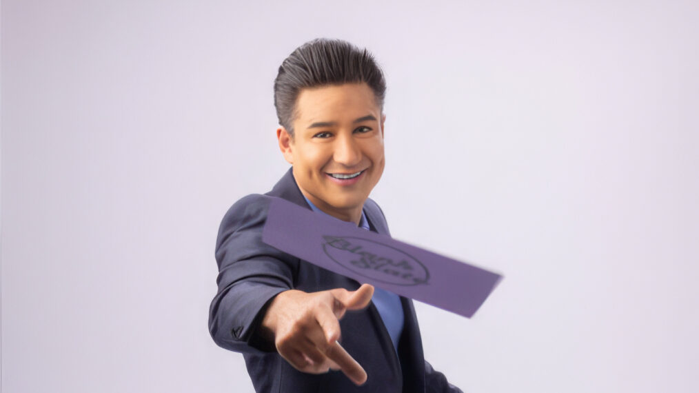 Mario Lopez hosting Blank Slate on Game Show Network