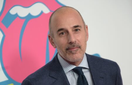 Matt Lauer on red carpet