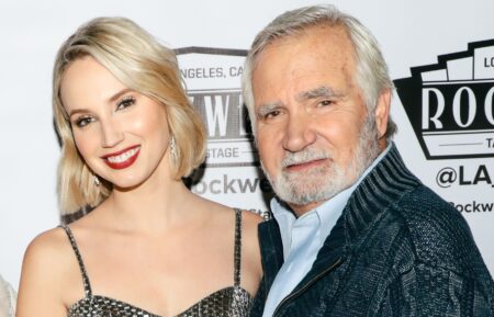 Molly and John McCook on red carpet