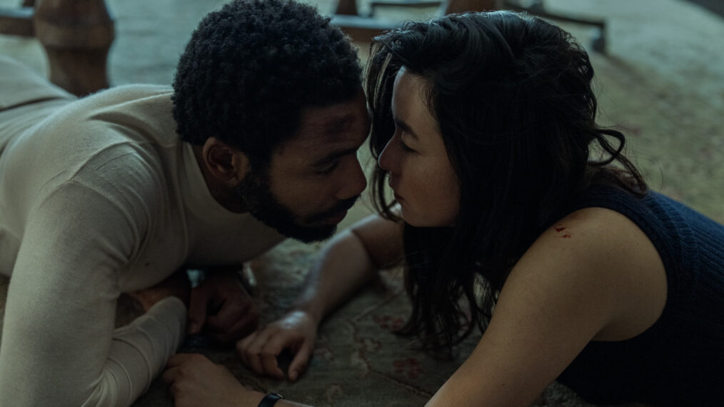 Donald Glover and Maya Erskine in first photos from 'Mr. & Mrs. Smith' on Prime Video