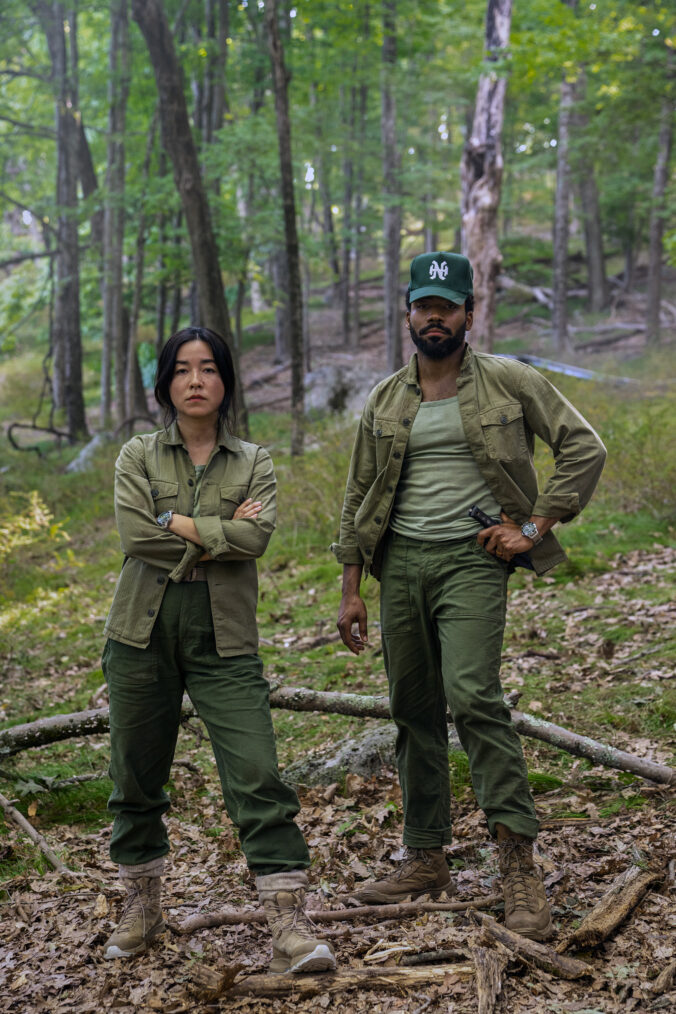 Donald Glover and Maya Erskine in first photos from 'Mr. & Mrs. Smith' on Prime Video