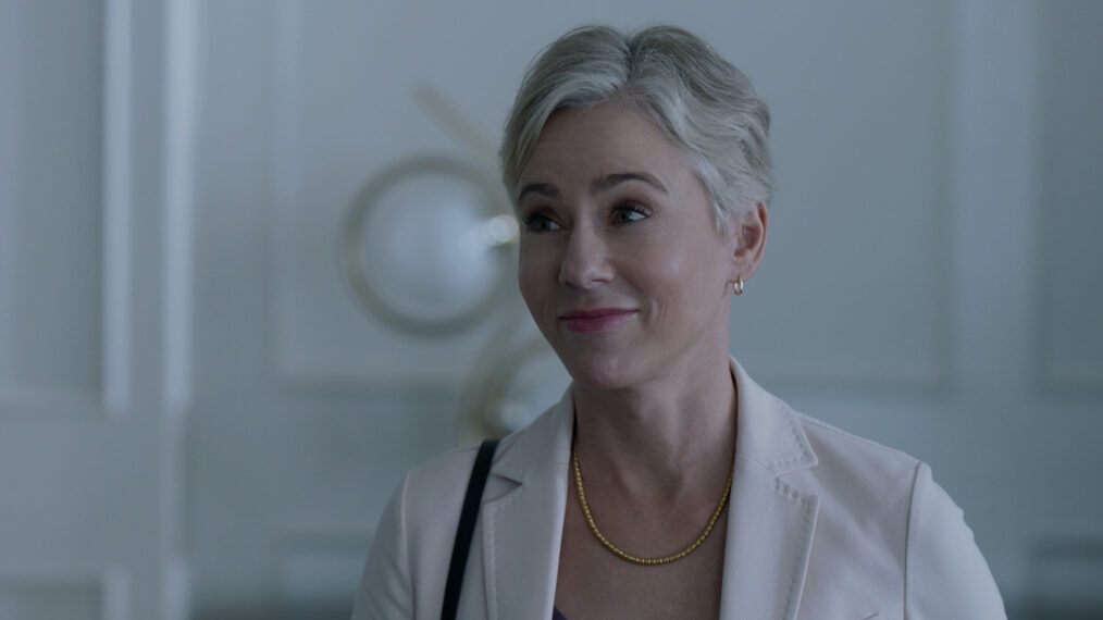 Traylor Howard as Natalie Teeger in 'Mr. Monk's Last Case: A Monk Movie'