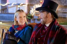 Jessy Schram and Chandler Massey in 'Mystic Christmas'