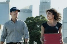 Todd Lasance and Olivia Swann in 'NCIS: Sydney'
