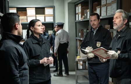 Wilmer Valderrama, Katrina Law, Sean Murray, and Gary Cole — 'NCIS'