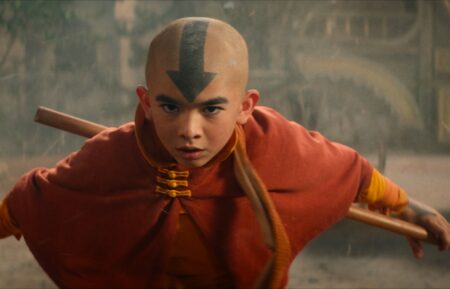 Gordon Cormier as Aang in Netflix's 'Avatar: The Last Airbender'