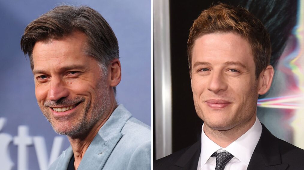 Nikolaj Coster-Waldau (L), James Norton (R)