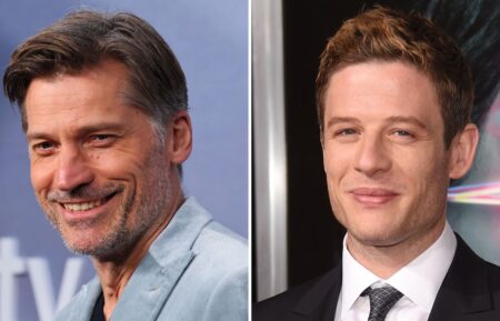 Nikolaj Coster-Waldau (L), James Norton (R)