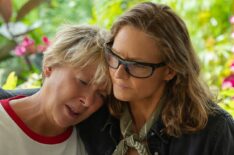 Annette Bening as Diana Nyad and Jodie Foster as Bonnie Stoll in 'Nyad'