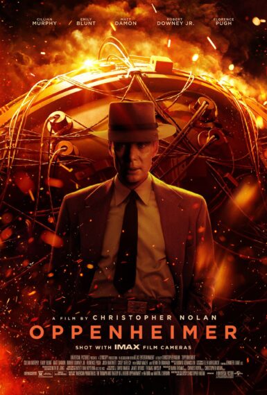 OPPENHEIMER, US poster, Cillian Murphy as J. Robert Oppenheimer, 2023