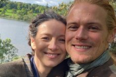 'Outlander' Star Sam Heughan Celebrates End of Actors' Strike With Behind the Scenes Photos