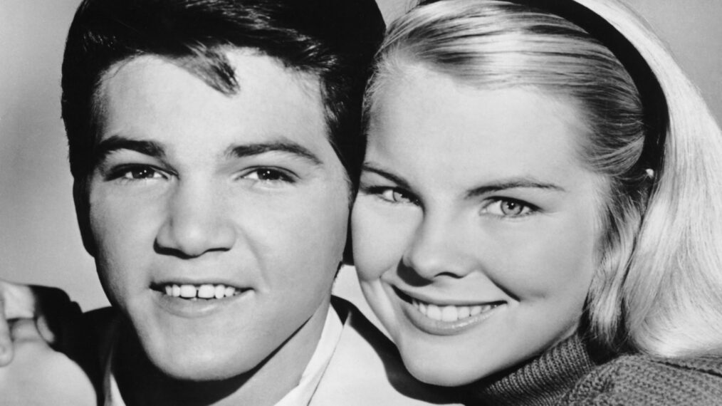 Paul Petersen and Janet Landgard in 'The Donna Reed Show' (1958-1966)